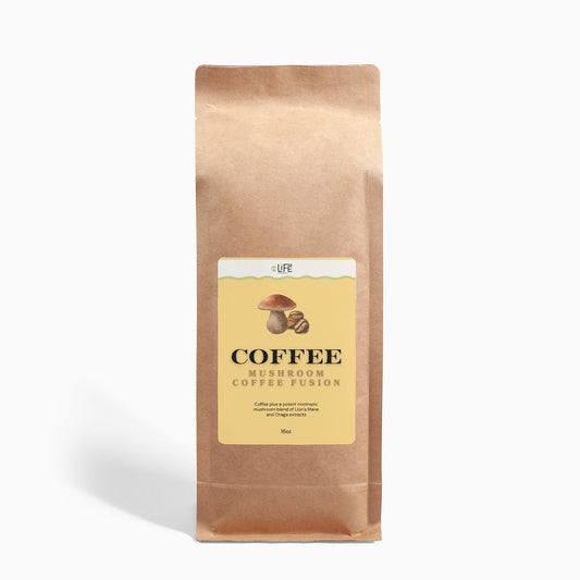 Mushroom Coffee Fusion - Lion’s Mane & Chaga 16oz