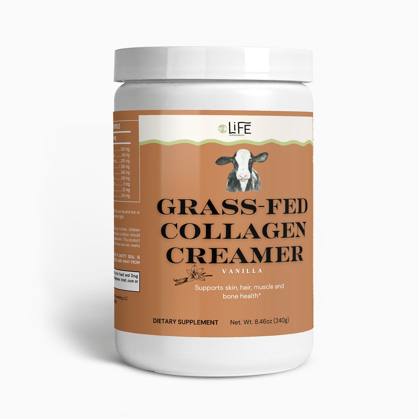 Grass-Fed Collagen Creamer (Vanilla)