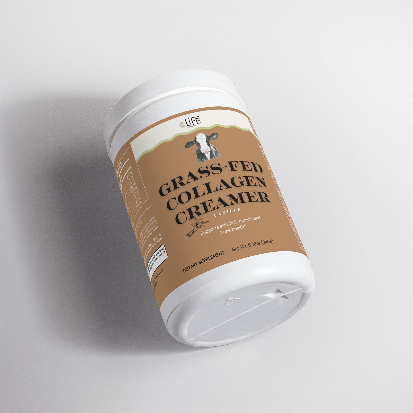 Grass-Fed Collagen Creamer (Vanilla)