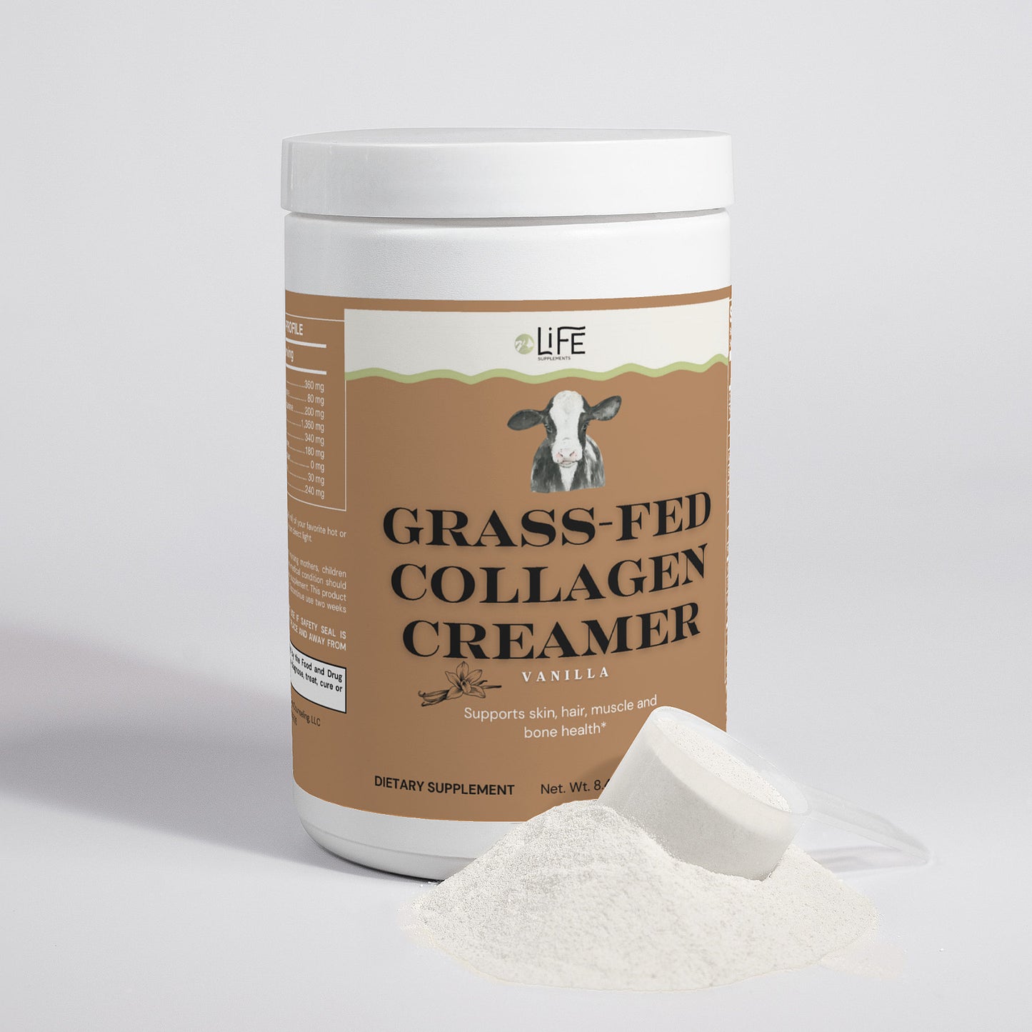 Grass-Fed Collagen Creamer (Vanilla)